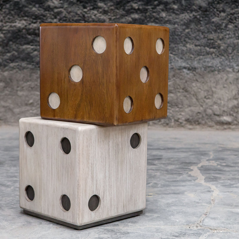 Roll The Dice Accent Table