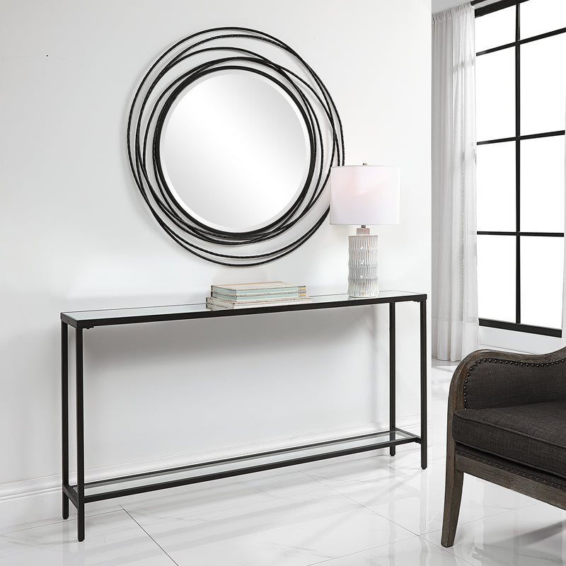 Hayley Console Table, Black