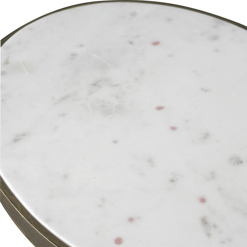 Jessenia Accent Table, Marble