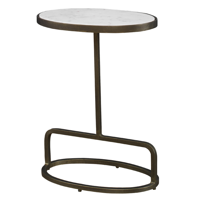 Jessenia Accent Table, Marble