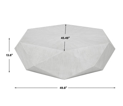 Volker Coffee Table, White