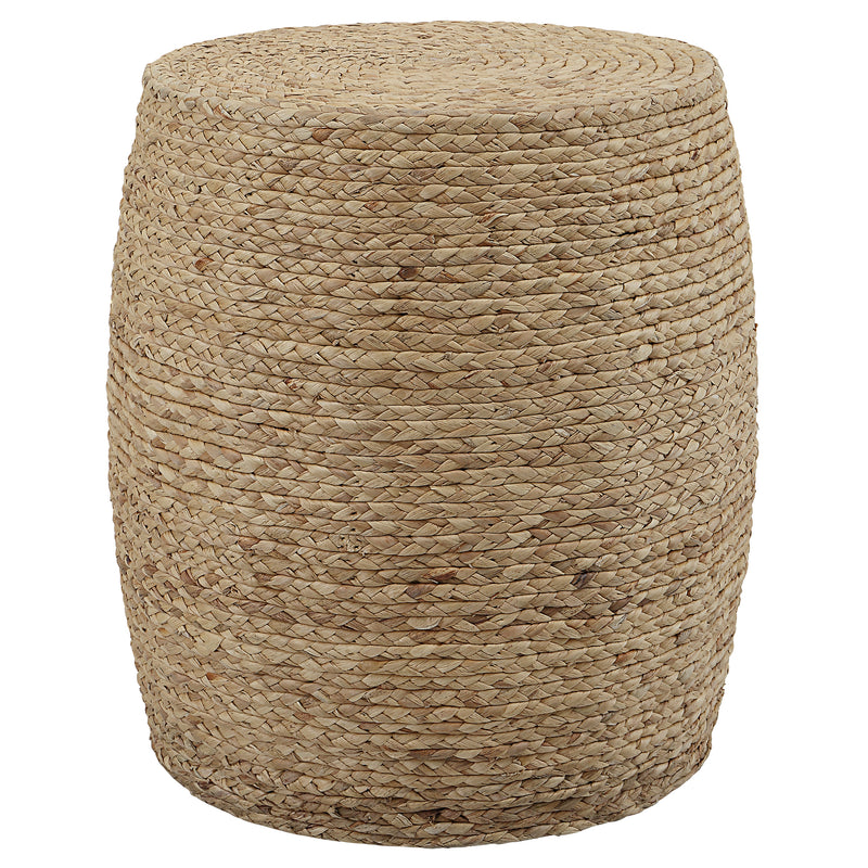 Uttermost Resort Straw Accent Stool