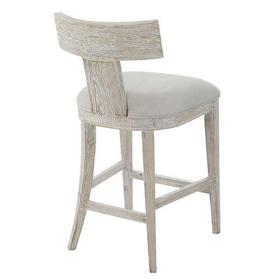 Idris Counter Stool, White