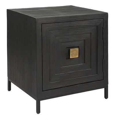 Uttermost Aiken Geometric Cabinet / End Table