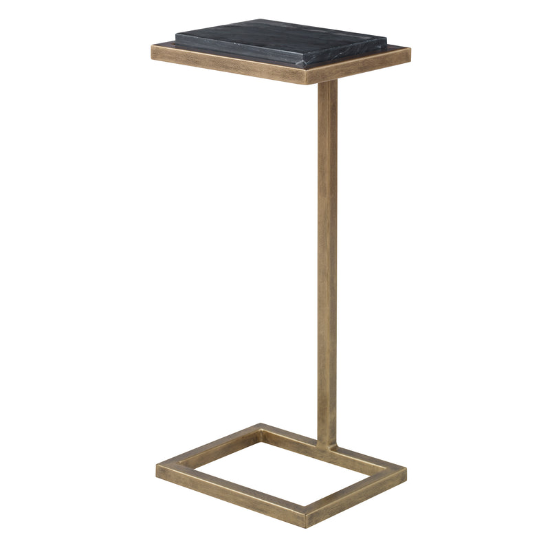 ACCENT Table -black  marble