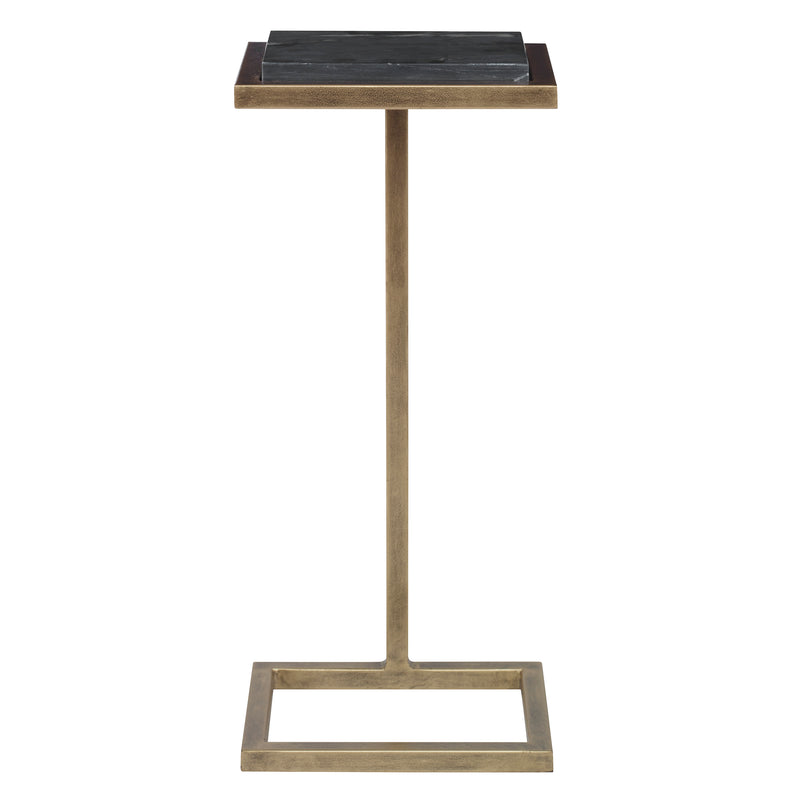 ACCENT Table -black  marble