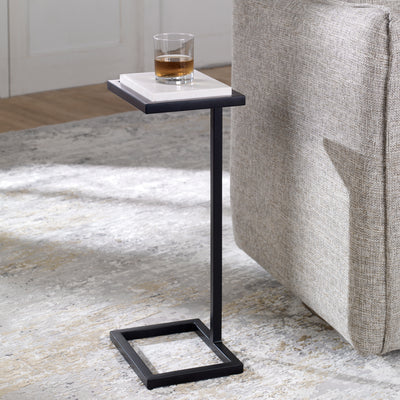 ACCENT Table /black marble