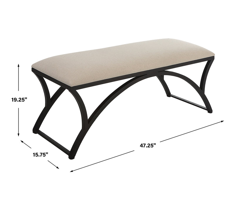 ACCENT FURNITURE - bench .