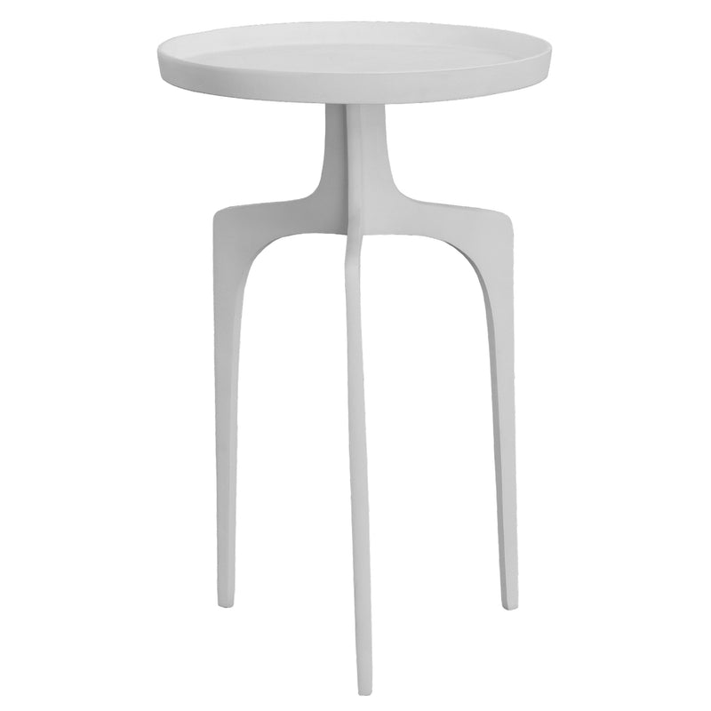 Kenna Accent Table, White