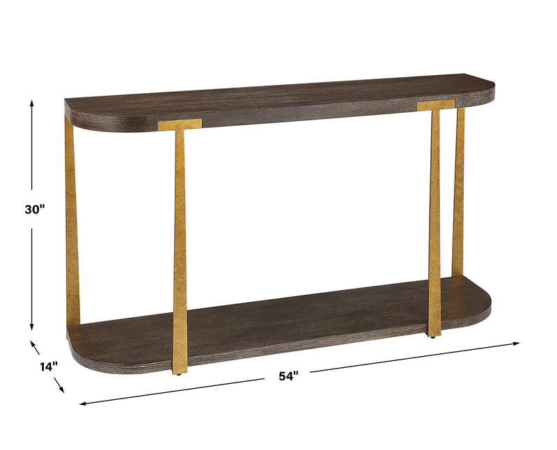 Palisade Wood Console Table