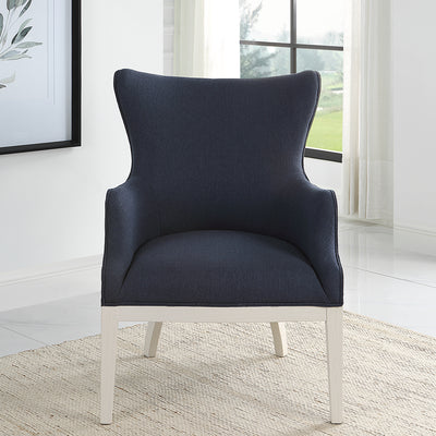 Gordonston Blue Fabric Accent Chair