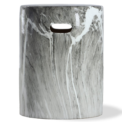 Marvel Marbled Garden Stool