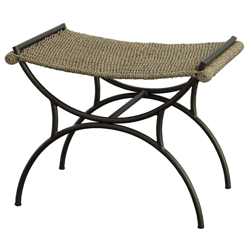 Uttermost Playa Seagrass Small Bench