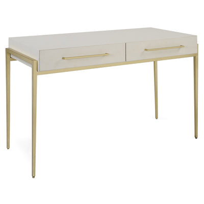 Jewel Modern White Desk