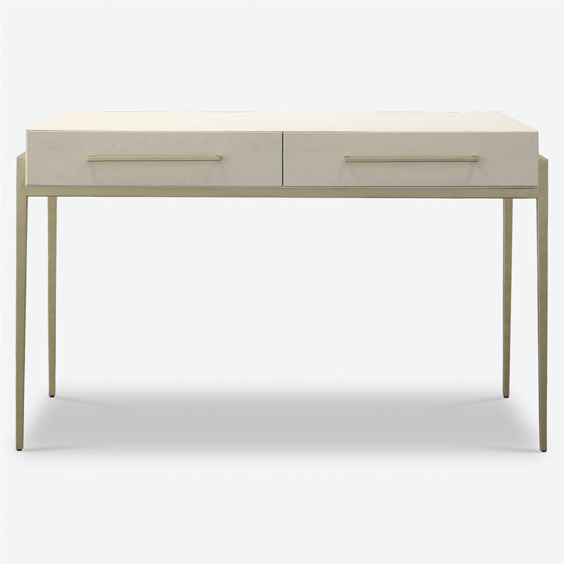 Jewel Modern White Desk