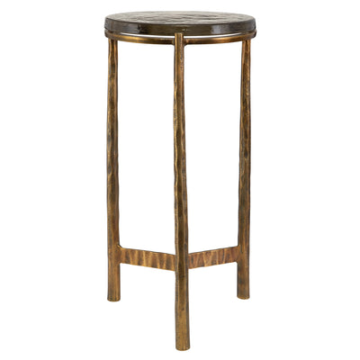 Eternity Accent Table, Brass