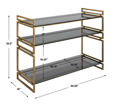 Stacked Up Console Table