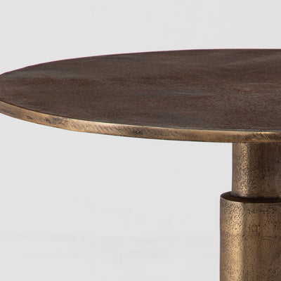 Uttermost Descend Gold Accent Table