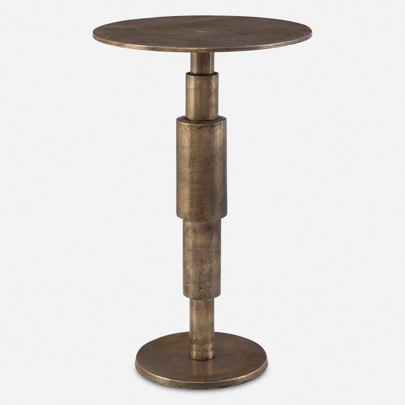 Uttermost Descend Gold Accent Table