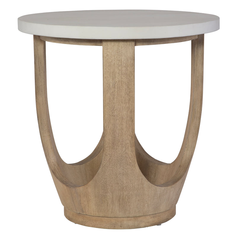 Uttermost Tatli Stone Top Side Table