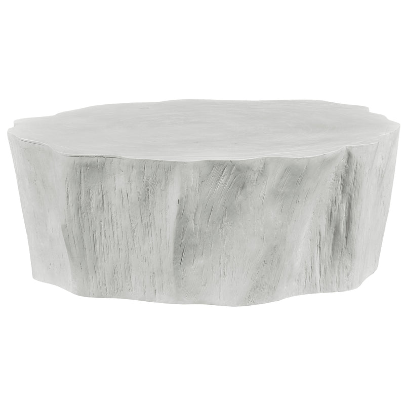 Uttermost Woods Edge White Coffee Table