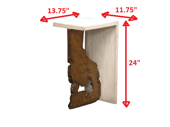 Uttermost Intersect Modern Accent Table