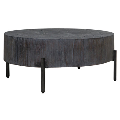 Uttermost Adjoin Rustic Black Coffee Table