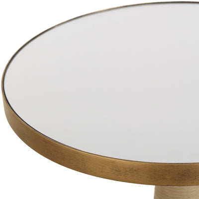 Terra Brass Accent Table