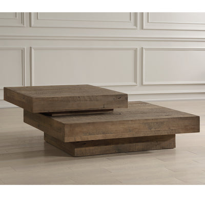 Rustic Planes Modern Coffee Table