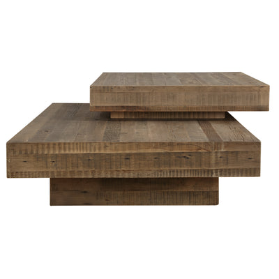 Rustic Planes Modern Coffee Table