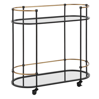 Andre Iron Bar Cart