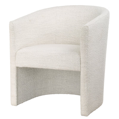 Encompass White Fabric Dining Chair