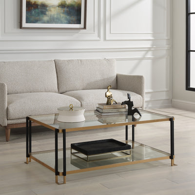 Kentmore Glass Coffee Table