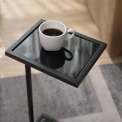 C TABLE BLACK- طاوله اسود