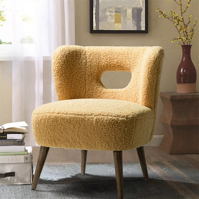 Cozy Boucle Lounge Chair