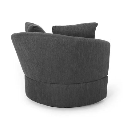 Modern Sleek Linen Arm Chair - 80x85x85 cm - By Alhome