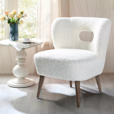 Cozy Boucle Lounge Chair