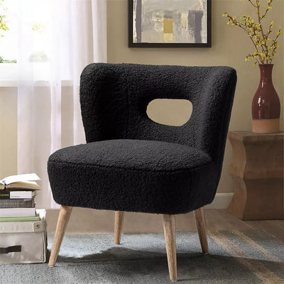 Cozy Boucle Lounge Chair