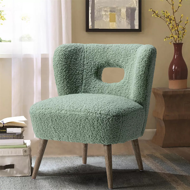 Cozy Boucle Lounge Chair