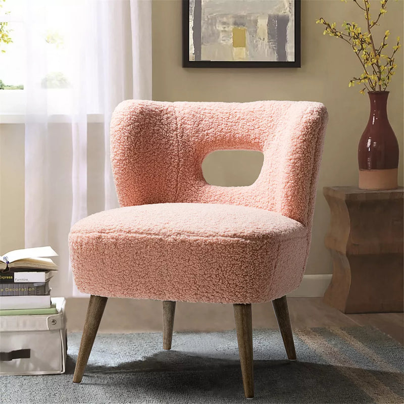 Cozy Boucle Lounge Chair