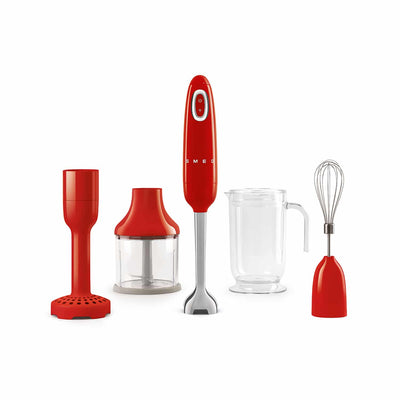 Smeg 50's Retro Style, Hand Blender & 4 Accessories