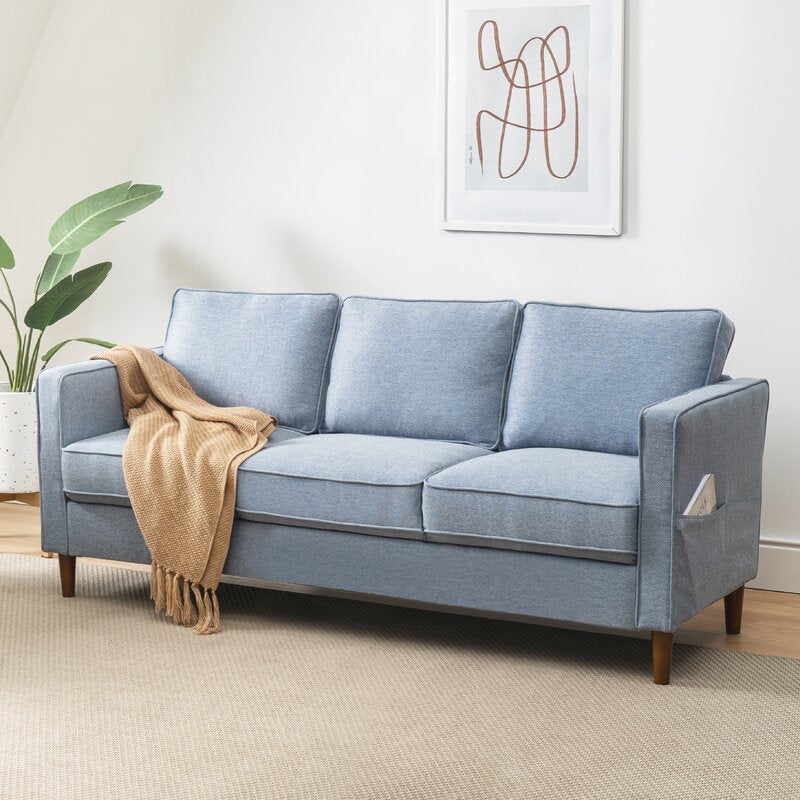 Alhome linen 3 Seater Sofa