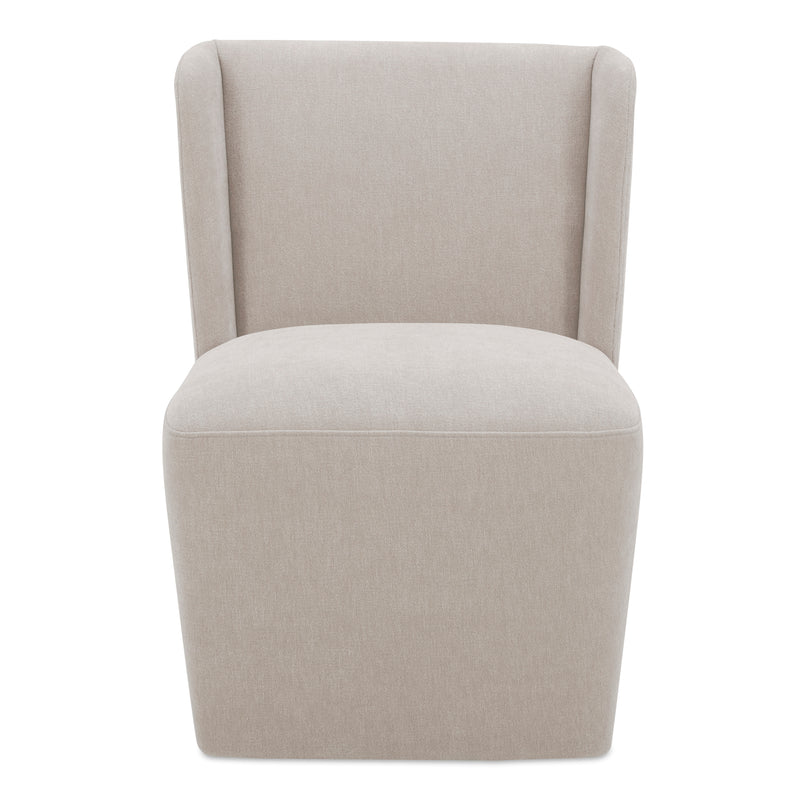 CORMAC ROLLING DINING CHAIR PERFORMANCE FABRIC