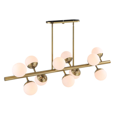 Uttermost Droplet 11 Light Linear Chandelier