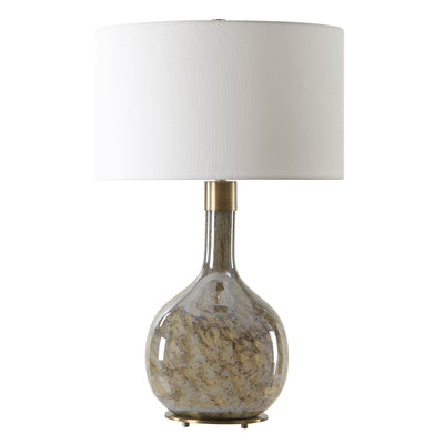 Rhine Brown Glass Table Lamp