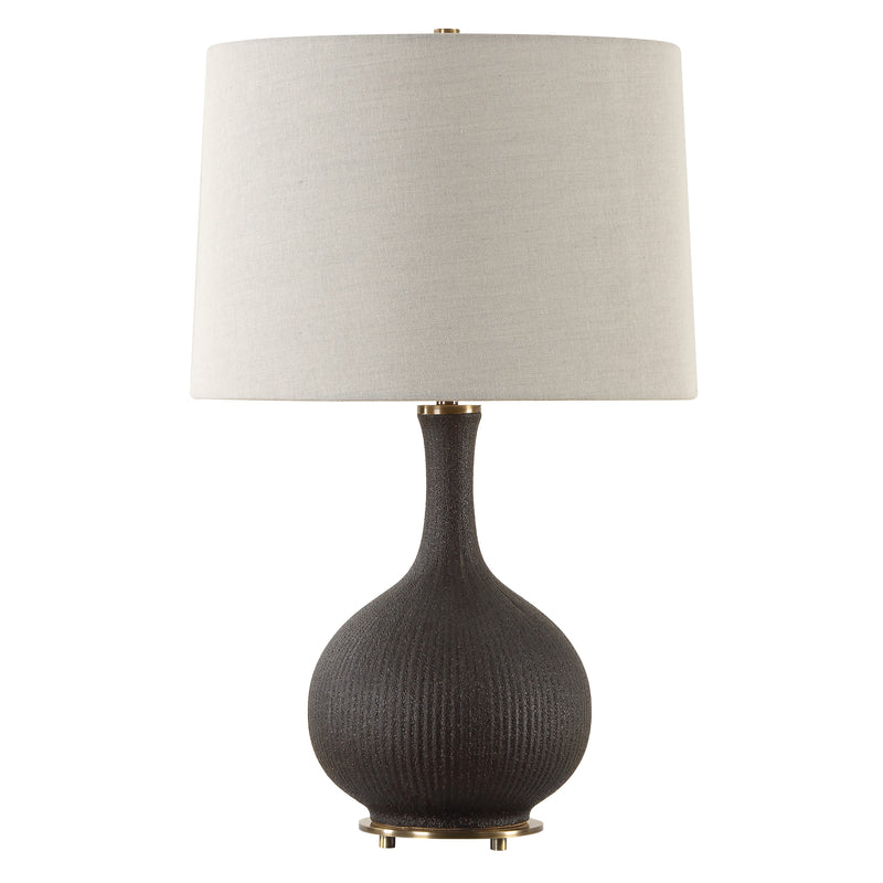 Rimini Black Glaze Table Lamp