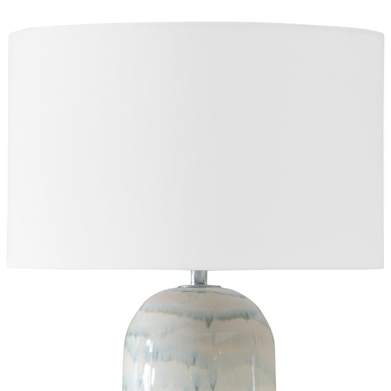 Arden White Glaze Table Lamp