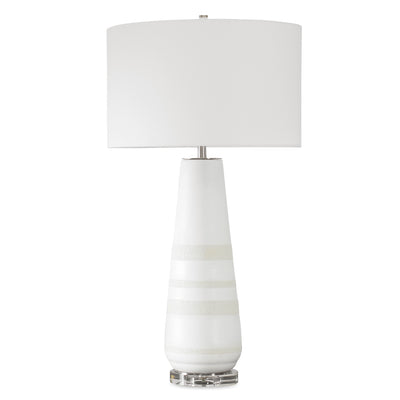 Santino Crackled Ivory Table Lamp