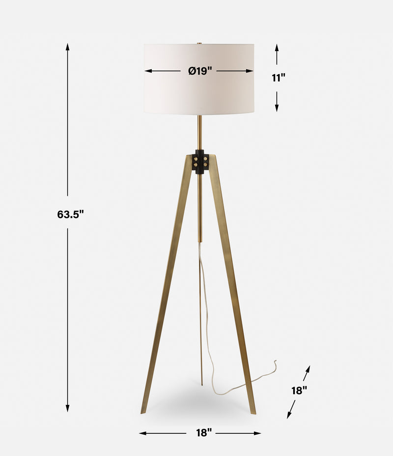 Anchorage Tri-pod Floor Lamp