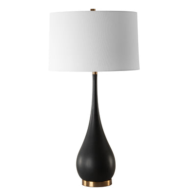 Nocturnal Black Table Lamp